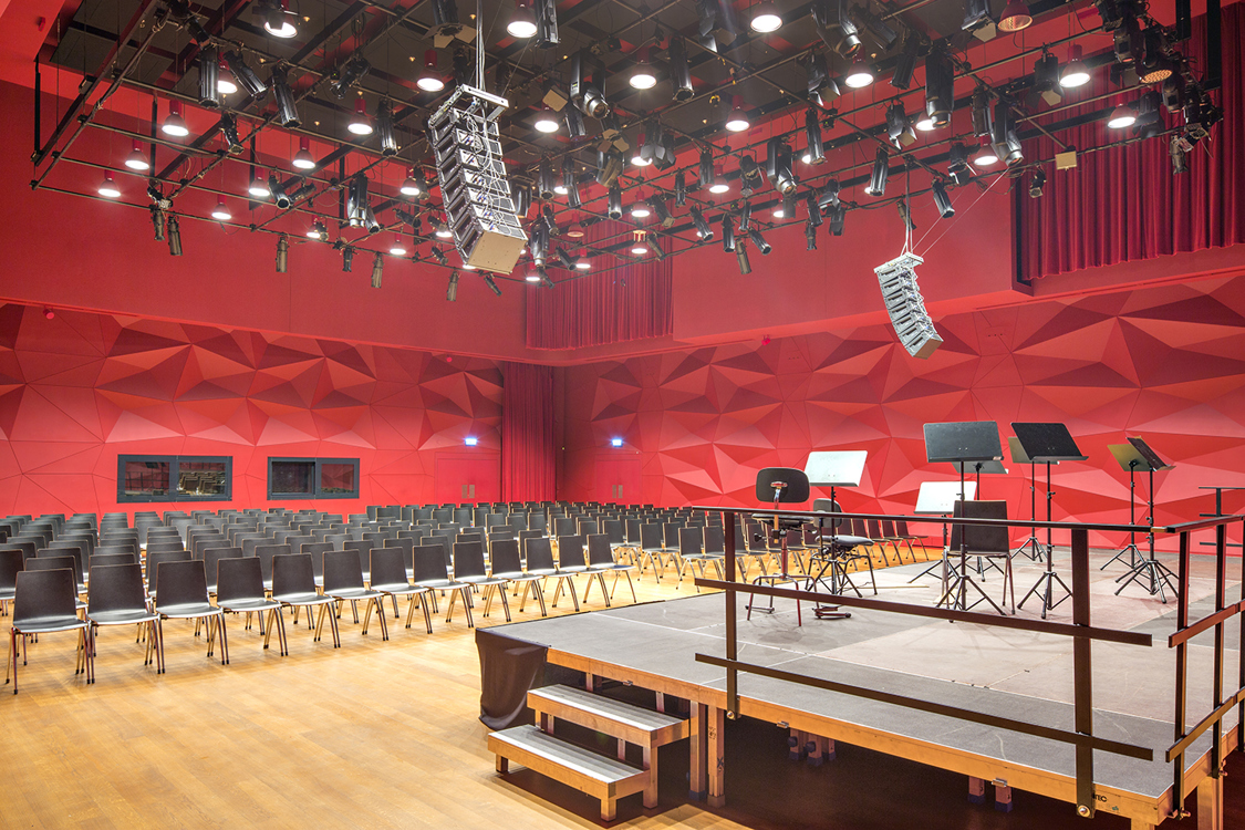 Sala koncertowa w Narodowym Forum Muzyki we Wrocławiu.