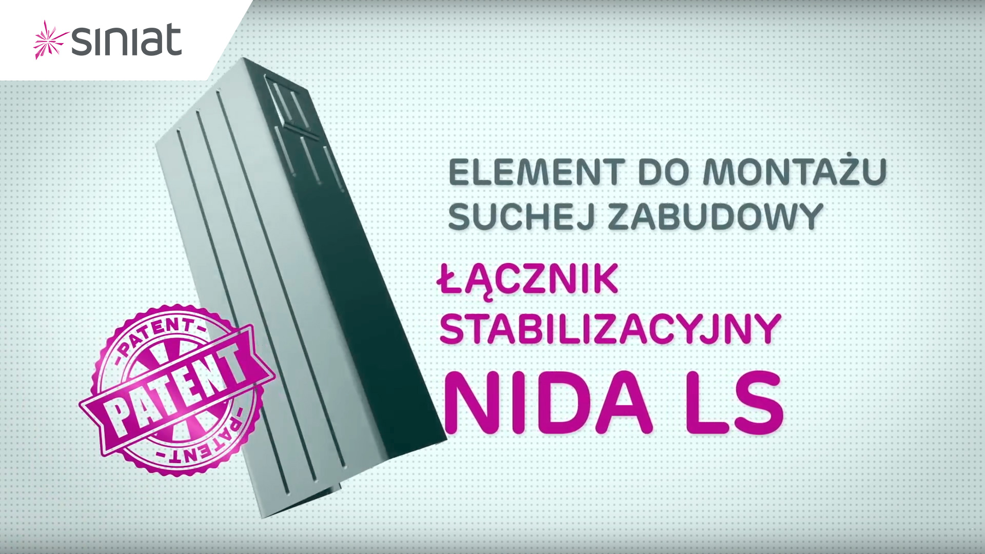 Budowanie przegród z zastosowaniem łącznika stabilizacyjnego Nida LS